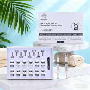 Suero Antiarrugas Profesional para SPA, Estéril, con <span class=keywords><strong>EGF</strong></span>, FGF, KGF, TGF, PDRN, Cápsulas de ADN de Salmón, Péptido de Cobre y Ácido Hialurónico, con Jeringa - Product Image 2