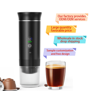 <span class=keywords><strong>Cafetera</strong></span> Portátil de Cápsulas de Espresso de un Solo Clic, Pequeña, Eléctrica, Recargable, <span class=keywords><strong>Individual</strong></span>, de Mano, para Viajes - Product Image 4