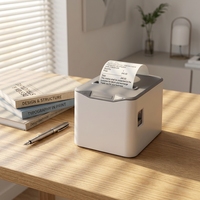 Imprimante thermique de reçus USB POS 80 mm (3 pouces) à prix avantageux, mini-imprimante avec coupe-papier automatique pour petites entreprises