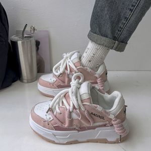 Non Zapatillas De Mujer Dropshipping Thick Sole Casual Sport Shoe De Mujer Women 2024 Platform Sneakers - Product Image 4