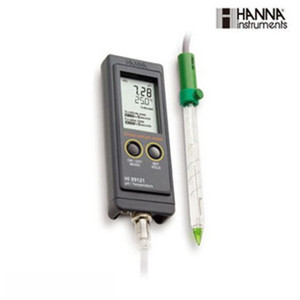 อิตาลีฮันนา HI99121 เครื่องวัดอุณหภูมิ pH แบบพกพากันน้ำ [ดินและเกษตรกรรม] พร้อมความแม่นยำ 0.02 PH/0.5C แบตเตอรี่ AAA - Product Image 2