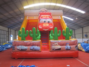 맞춤형 디지털 페인팅 자동차용 에어바운스, 상업용 에어바운스 트램펄린 파티 대여 - Product Image 6