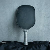 Palas de Pickleball con Diseño de Panal de Abeja, Duraderas, Negras, Sin Bordes, Antideslizantes, Forma Estándar para Adultos, Entretenimiento para Todas las Estaciones