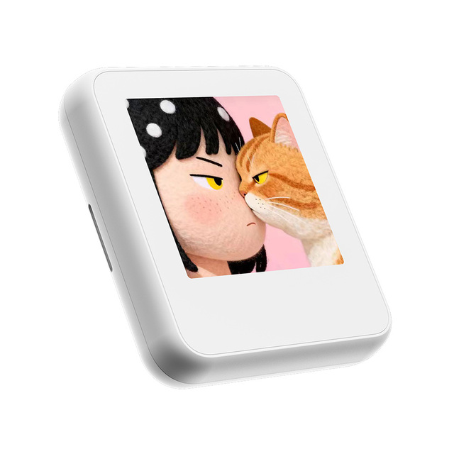 Smart E Ink Photo Frame Keychain 1.54inch Portable Color Display Device
