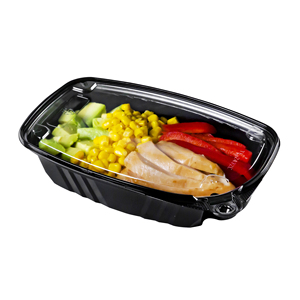 Fiambrera Rectangular de dos piezas Premium, superventas, contenedores de embalaje de alimentos a prueba de manipulaciones apilables para ensalada Bento - Product Image 5