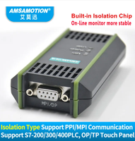 Cable de Programación PLC 6ES7972-0CB20-0XA0 0CB20+ para S7-200/300/400 Adaptador USB-MPI Aislado MPI/PPI