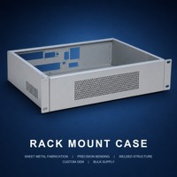 Boîtier de serveur OEM ODM personnalisé pour montage en rack 1U 2U 3U 4U 5U 6U, découpe laser, pliage, soudage, estampage de tôles