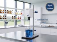 Agitador Eléctrico de Sobremesa JINGFEI OES-100 de 100W |   Mezclador de Laboratorio de 2500 RPM con Velocidad Variable para Mezclar 15L de Materiales de Viscosidad Media