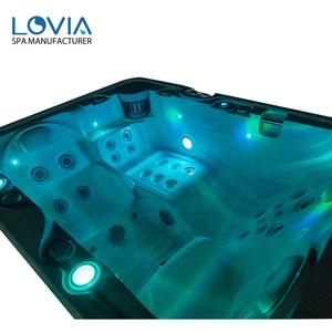 Jacuzzi LOVIA para 3 Personas, Eficiente Energéticamente, Jacuzzi Balboa, Bañera de Hidromasaje Exterior, Bañera de Hidromasaje, Hidroterapia - Product Image 3