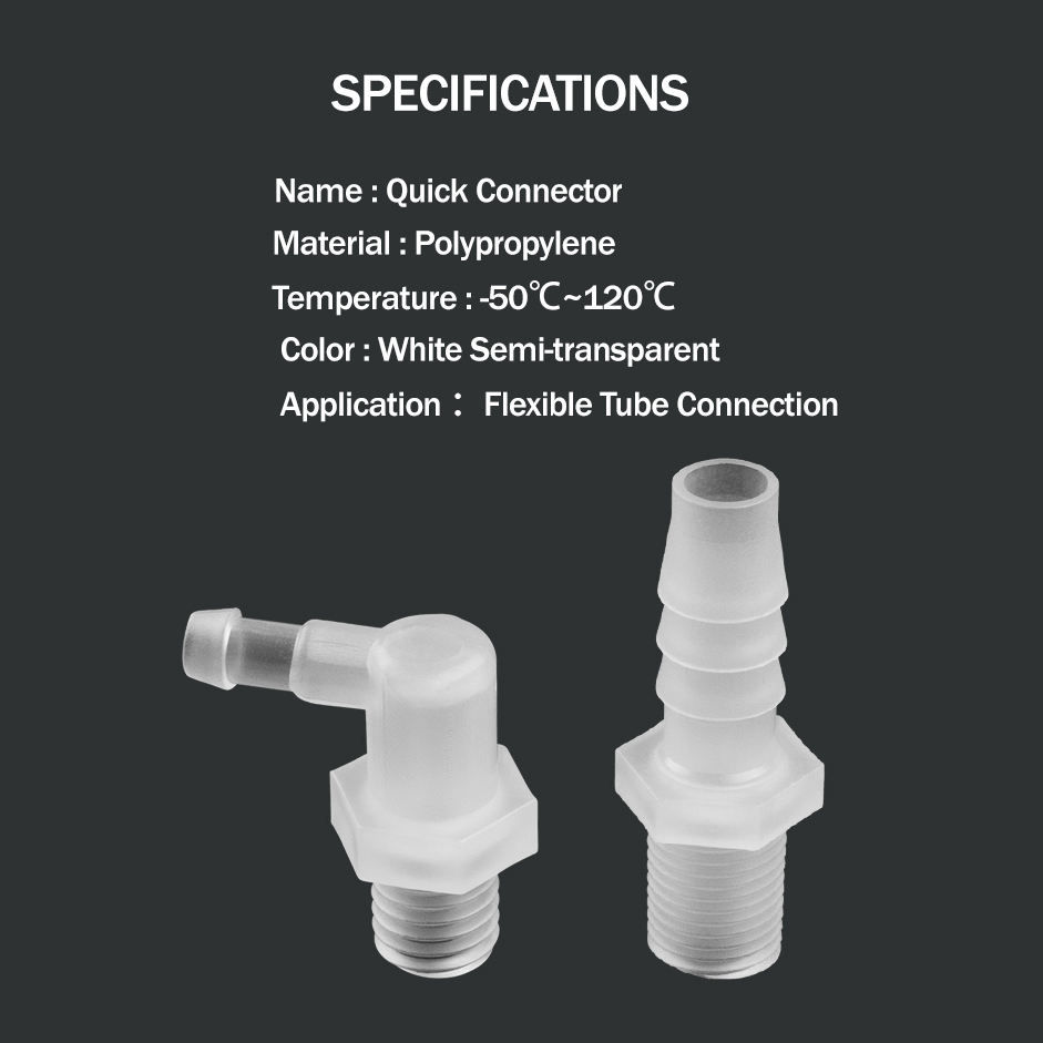 Polypropylene Water Connectors - Durable & Versatile Fittings