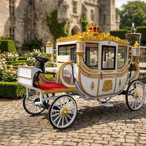 Chariot de balade électrique sans chevaux, taille personnalisée, décoration, vente chaude, directement de l'usine - Product Image 1