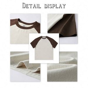 T-shirts en coton de haute qualité, unisexes, multicolores, avec logo personnalisé, style rétro américain, pour hommes, été - Product Image 4