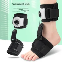 Orthèse de rééducation réglable pour la réduction du pied tombant et la fixation de la cheville, pour patients victimes d'AVC, utilisable en extérieur