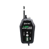 Chargeur de batterie intelligent HTRC 3000mA 6V 12V, charge rapide automatique, charge au filtre à lumière, pour batteries Lithium LiFePO4 et Plomb-Acide