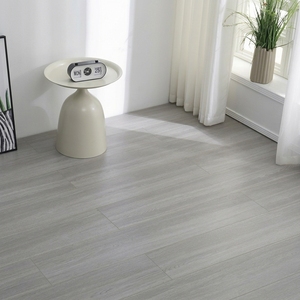 Plancher en bois d'ingénierie multicouche WPC de 12 mm, finition chêne blanc naturel crème, système de verrouillage, scellé à la cire, résistant à l'usure - Product Image 2