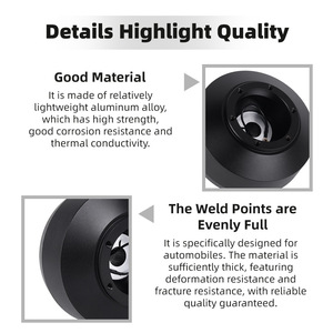 Base de volant en alliage d'aluminium 132 mm pour Ford F150 1997-02, pièce de rechange - Product Image 5