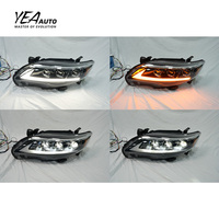 Faros Delanteros LED de 3 Ojos para Toyota Corolla, Lámparas Delanteras LED 2010 2011 2013