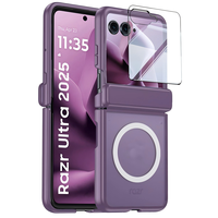 Funda Magnética Mate para Motorola Razr 70 Ultra con Pantalla Integrada y Cubierta Trasera, Carcasa Protectora Antigolpes para Razr 60 Pro