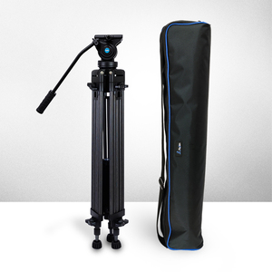 Chuyên Nghiệp Nặng Nhiệm Vụ Sợi Carbon <span class=keywords><strong>Dv</strong></span> Tripod Điều Khiển Từ Xa Máy Ảnh Video 360 Độ Chất Lỏng Đầu Trung Spreader - Product Image 6