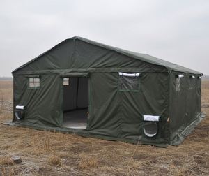 Meilleure tente militaire isolée thermiquement en coton à trois couches imperméable pour 20 personnes, fournie directement par l'usine - Product Image 1