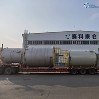 Cuve de stockage industrielle à soudure sans couture haute pression pour la récupération de liquides usagés