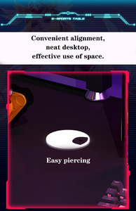 AILICHEN Living Room Movable <strong>Computer</strong> <strong>Table</strong> with Extended Corner Game <strong>Table</strong> - Product Image 5