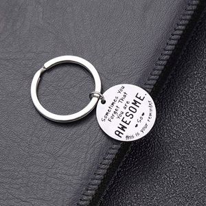 Portachiavi in Metallo Personalizzati per Colleghi, Regalo Ispirazionale per Donne, 'A Volte Ti Dimentichi Quanto Sei Fantastica, Così Qui È la Tua Promemoria' - Product Image 5