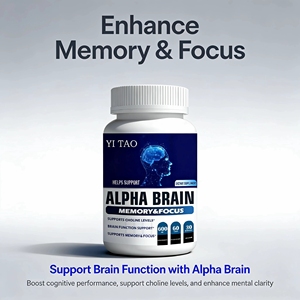 Cápsulas Alpha de marca privada OEM, cápsulas nootrópicas, suplementos concentrados de cápsulas Alpha para el cerebro - Product Image 2