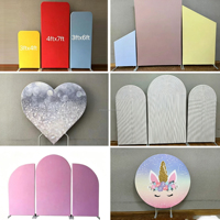 Arche Ronde Personnalisée SMS – Support Portable pour Scène de Mariage et Toile de Fond d'Événements/Fêtes