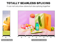 Poster Pubblicitario per Supermercati 640x1920 Controllo WIFI Display LED Digitale P1.86 P2.5 per Interni Cartellone Pubblicitario per Uso Commerciale