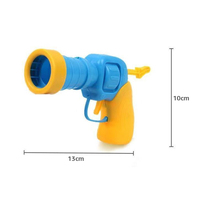 Jouet pour chat en peluche avec pistolet à balles, soulageant la dépression, balles silencieuses, mini pistolet à balles, jeux de balles en peluche, fournitures pour animaux de compagnie