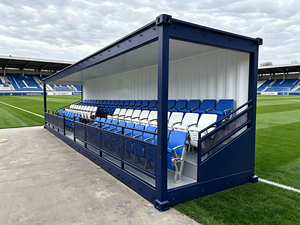 Grada Portátil Móvil para Exteriores, Contenedor Metálico Temporal con Tribuna para Club o <span class=keywords><strong>Alquiler</strong></span> - Product Image 4