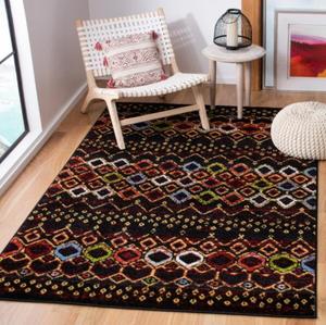 Tapetes personalizados impresos hechos a mano, alfombras bohemias para sala de estar - Product Image 5