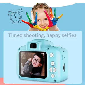 <b>Mini</b> Kids <b>Camera</b> 2 Inch Display CMOS Sensor MicroSD Slot Portable Digital Photo Camcorder Cartoon Toy For Toddlers - Product Image 5