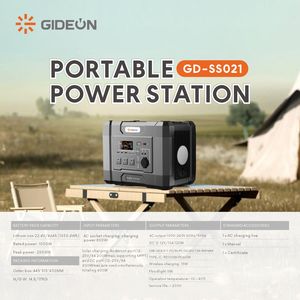 100-240V 1000W 2000Wキャンプ1000Wh高速充電器ポータブル発電所LEDライトソーラーパワーステーション屋内屋外用 - Product Image 6