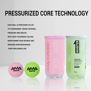 Balle de Padel Professionnelle Rose de Haute Qualité Approuvée ITF Personnalisée pour l'Entraînement et le Loisir - Product Image 3