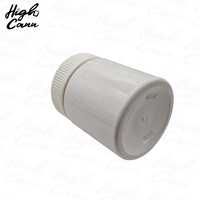 Etiquetas Personalizadas, Duraderas, de 1oz, 2oz, 3oz, 4oz, Blancas Sólidas, con Bloqueo UV, Transparentes, Frascos de Plástico para Flores de 3.5g, Tapa a Prueba de Niños, Revestimiento de PE, Herméticos