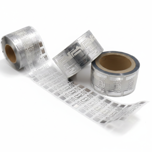 Passive Waterproof RFID Label for Clothing ISO 18000-6C UHF Sticker 70x17mm Alien H9 Chip Stock RFID Tag for Clothing Hang Tags - Product Image 1