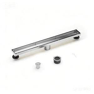 Desagüe de Piso de Acero Inoxidable 304 de 68 mm de Ancho, Antiolor, Empotrable en Azulejos, Directo de Fábrica - Product Image 5