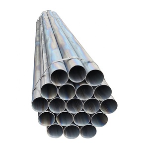 Dn250 dn300 dn400 Tuyaux en acier au carbone soudés noirs ASTM A53 Gr.B sch40 ERW de grande taille - Product Image 4