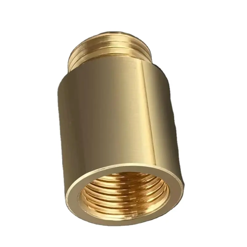 Custom Threaded Quick Connect Air Tube Connector Copper Brass Push Fit in Pneumatic Pipes Tube Fittings