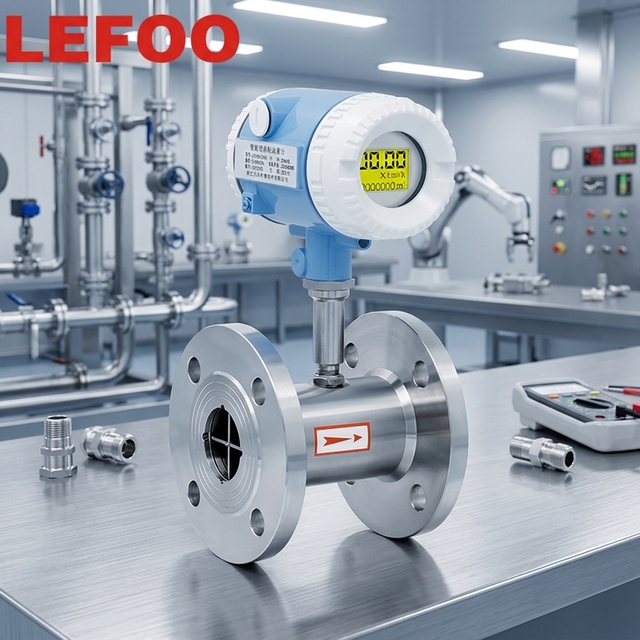 IP67 Variable Area Flowmeter Stainless Steel Flange Anti-interference Zero Drift High Accuracy Water Conservancy Gas Air