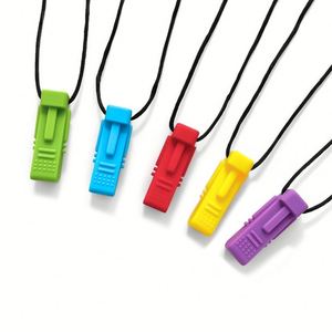 Nuevo diseño, juguete suave de silicona no tóxico, mordedor para masticar, ayudas motoras orales sensoriales para bebés autistas - Product Image 2
