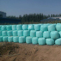 Film Pembungkus Bale Kustom Plastik Film Pembungkus Hay Bale Pertanian Film Pembungkus Silage