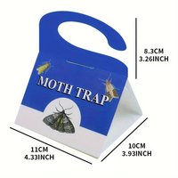 Pièges à mites de placard longue durée, appât aux phéromones, sans odeur irritante, protection plus sûre des vêtements