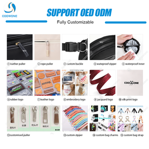 Borsa a tracolla in nylon a doppia tasca per addestramento cani con dispenser per sacchetti igienici, personalizzabile, essenziale per passeggiate con il cane - Product Image 3