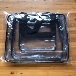 3 Pack PVC Clear Waterproof Quart Size Travel Makeup Cosmetic <b>Toiletry</b> <b>Bag</b> Transparent Organizer <b>Bags</b> <b>for</b> Women and <b>Men</b> - Product Image 6