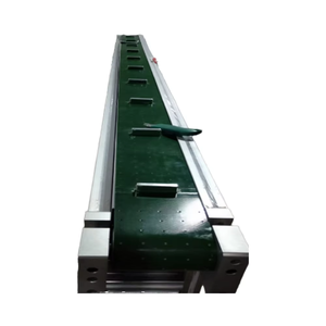 Convoyeur à bande en PVC utilisé pour le tri express Petite chaîne de montage Convoyeur pour l'alimentation Tri express optimal pour la production alimentaire - Product Image 1