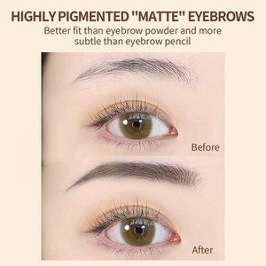 Kits de teinture <span class=keywords><strong>semi</strong></span>-permanente personnalisés pour sourcils <span class=keywords><strong>Crayon</strong></span> à sourcils à trempage instantané végétalien pour marque privée Teinture crémeuse pour sourcils - Product Image 4
