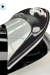 Nouveau kit carrosserie en Fiber de carbone pour Tesla modèle <span class=keywords><strong>X</strong></span> 60D 75D 90D lèvre avant diffuseur arrière aile pare-chocs Type pièces de voiture - Product Image 6